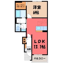 結城駅 徒歩13分 1階の物件間取画像